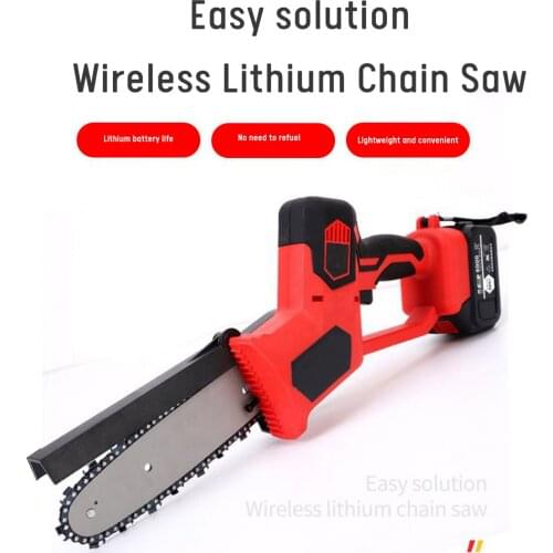 1280W Electric Saw Chainsaw Wood Cutters Outdoor Logging Saw Orchard Branch Shears 21v Battery 780m/min Chain Saw Power Tool