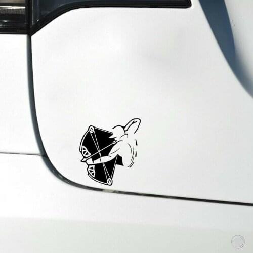 14.7*11.8cm A mans archery style car styling,Handsome And Cool Stickers Car Accessories Be Different Decor Decals