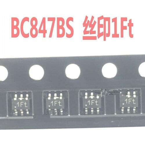 200Pcs/lot BC847BS BC847 1Ft SOT-363 In Stock Best quality