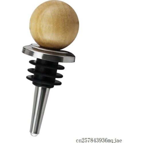 50pcs Wooden Knot Wine Stopper Zinc Alloy Twist Cap Plug Stoppers Red Wine Bottle Stoppers Storage Reusable Sealed Stoppers