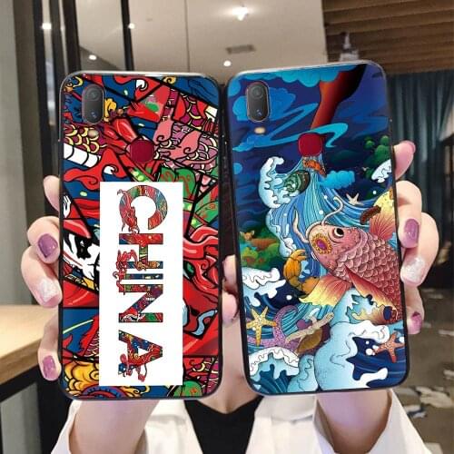 Fashion Design Anti-dust Phone Case For VIVO Y11 Silicone Cover Fashion New Arrival Waterproof