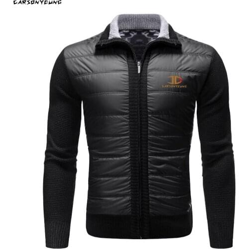 Hot Sale Mens Sweater Coat Faux Fur Wool Sweater Jackets Men Winter Casual Knitwear Cardigan Male Full Zip Knitted Warm Coat