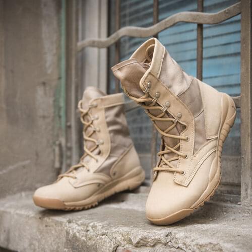 Ultralight Men Women Army Boots Military Shoes Combat Tactical Ankle Boots Male Desert/Jungle Boots Outdoor Hiking Desert Boot