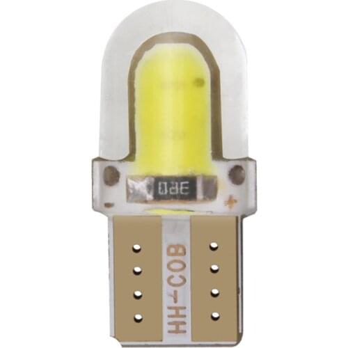 Canbus high bright w5w 194 168 t10 car led silicone auto interior light Instrument bulb vehicle license plate light width lamp