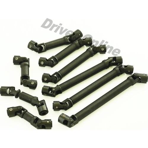 Internal Spline Hardened Steel Drive Shaft 62mm-136mm for 1/10 RC Crawler Car Axial SCX10 Wraith TRX4 RGT86100 Universal Joint