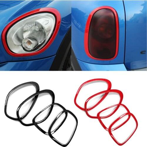 Headlight Taillight Border For Mini Cooper Countryman R60 Decoration Stickers Rims Surrounds Car Styling Kit Car Accessories