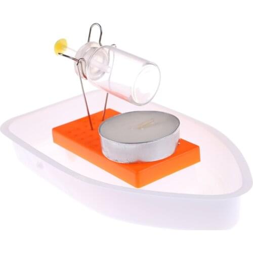 1 Set Science Experiment DIY Educational Steam Boat Toys For Children Kids Students Teachers Cognitive Handwork Learning Gifts