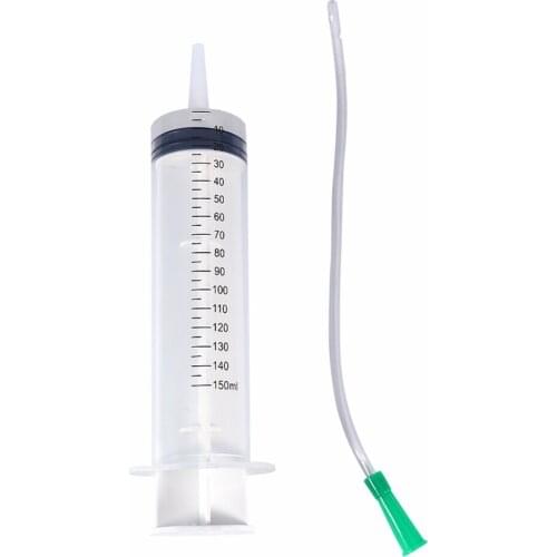 150ML Medical Syringe Anal Cleaning Enema Anal Colon Cleaner Washing Vaginal Enema Cleaner Douche Private Care Tool