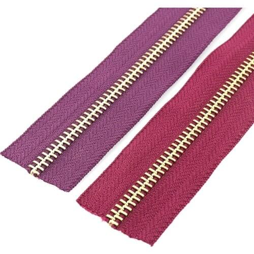 2yards 5# Purple Zippers for Sewing Handmade Garment/Bags/Home Textile,Tailor DIY Craft