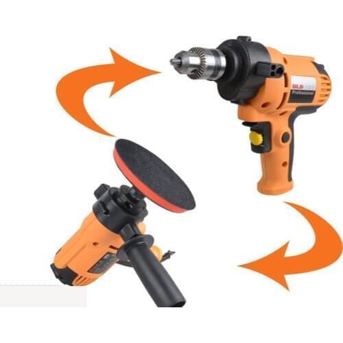 480w Car polishing axing machine polishing machine conversion hand electric drill pistol drill household