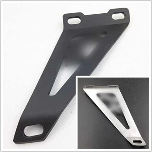 Aftermarket free shipping motorcycle parts Motorcycle Exhaust Hanger Brackets For Suzuki GSXR 600 750 1000-2003 CHROMED BLACK