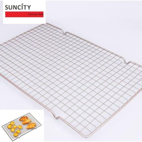 Nonstick Cake Cookies Cooking Cooling Racks Wire Rack Pan Oven Kitchen Icing Rack Muffins Drying Stand Cooler Holder Baking Tool