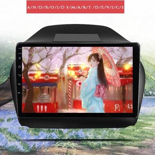 Octa Core Android 10.0 Car Auto radio dvd video player for Hyundai iX35 Tucson 2013 2014 with gps navi music audio pc headunit