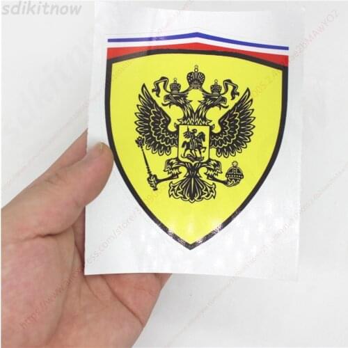 Car Russia Eagle Window Body Door Head Sticker Decal Styling Accessories For Ferrari Honda Lada BMW Subaru kia Toyota mazda Audi