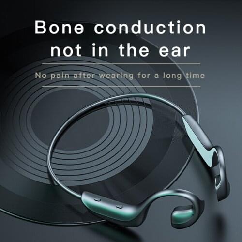 Bluetooth 5.0 Wireless Headphones Bone Conduction Earphone Outdoor Sport Headset with Microphone Handsfree Headsets