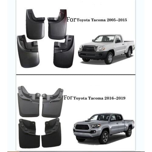 For Toyota Tacoma 2005-2019 High Quality Mudguard Anti-splash, Anti-fouling, Anti-sand, Mudguard Car Accessories