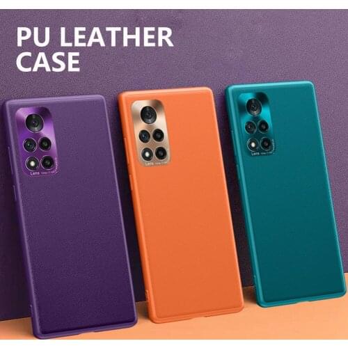 Honor V40 Carbon Fiber Case For Huawei Honor V40 Case Luxury Soft TPU Slim Silicone Cover for Honor V40 5G Capa Fundas