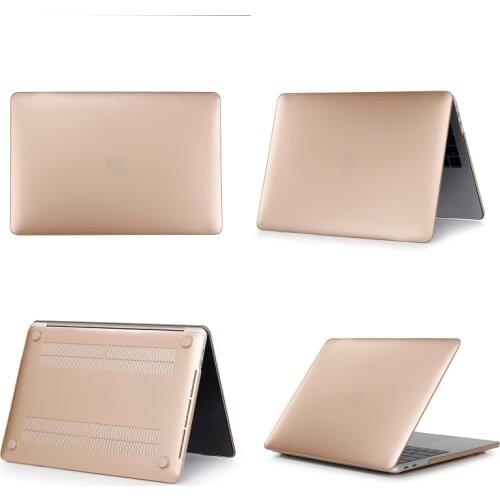 MacCase Crystal Matte case For Apple macbook Air Pro Retina 11 12 13 15 Laptop Bag for Macbook Air 13 Case with Touch bar A1932