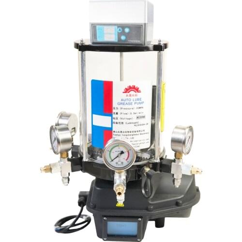 Electric grease lubrication pump lubricator 4L digital timer EGM-A for forging stamping agricultural machine agitating lorry
