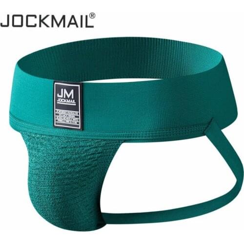 JOCKMAIL Jockstrap, Athletic Supporter w/ Stretch Mesh Pouch, Athletic Supporters for Men, Sexy men underwear gay underwear