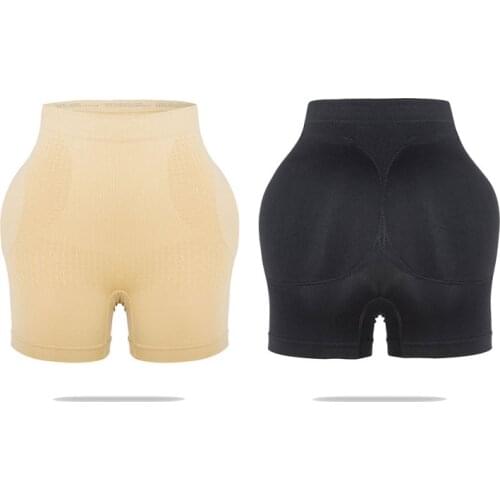 Body Shaper Women High Waist Control Pants Slimming Briefs Shapewear Removable Hip Pad Corset Underwear S-3XL