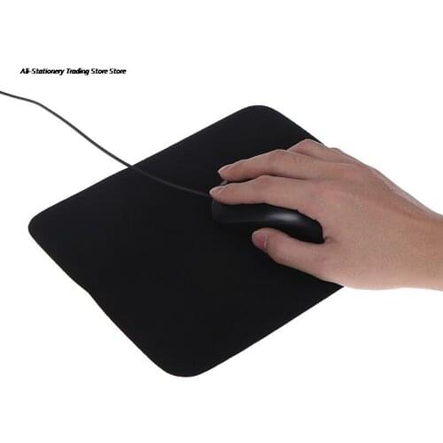 Gaming Mouse Pads 24*20cm Antislip Speed/Control Locking Edge Black Mouse Mat For pad mouse Rug For Laptop PC Computer Tablet