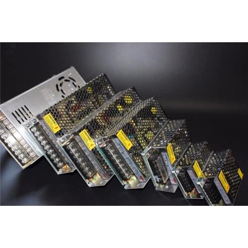 Hot Sale AC85-265V 110V 220V to DC5V 12V 24V 48V 1A 2A 3A 4A 5A 6A 8A 10A 15A 20A 30A 40A CCTV / LED Strip Power Supply Adapter