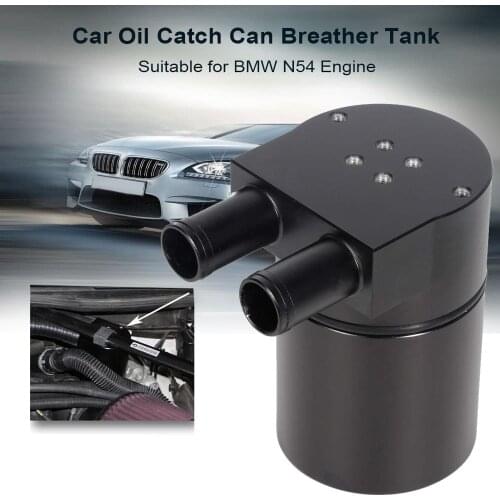 Oil Catch Can Aluminum Car Engine Tank Reservoir Kit For BMW N54 335 535 E60 E82 E90 E91 E92 E93