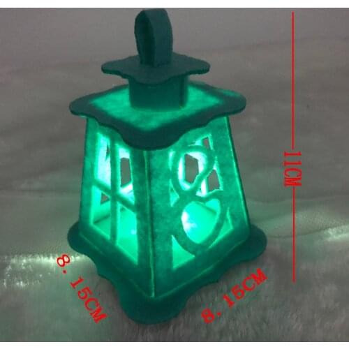 Christmas lantern Package cutting dies 2019 new die cut &wooden dies Suitable for common die cutting machines on the market