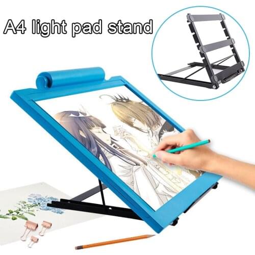 New Light Pad Stand 6-Level Adjustable Light Box Tablet Stand Holder for A4 LED Tracing Box Diamond Painting Tools Accessories