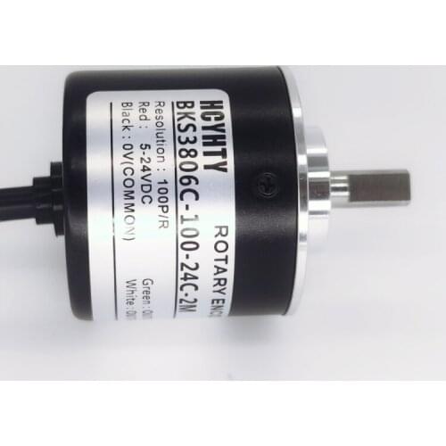 Rotary Incremental Encoder BKS3806C-100-24C, 360, 600, 800 Multi-pulse