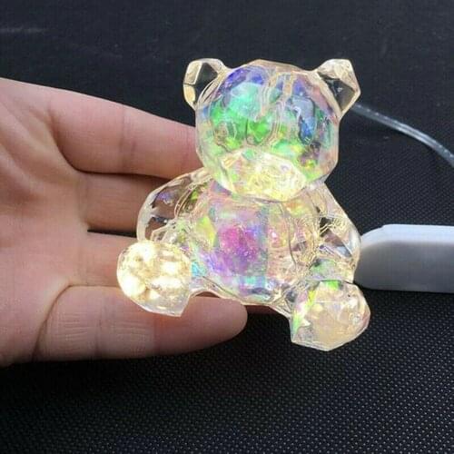 Durable Bear Silicone Resin Mould Epoxy Resin Mold manual DIY Crafts Tool