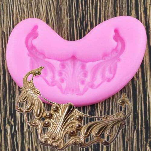 Vintage Relief Cake Border Silicone Fondant Mold Polymer Clay Molds Cake Baking Decorating Tools Chocolate Candy Moulds