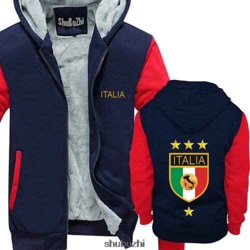 Make A hoodies Online Cotton pullover Italy Socceror sweatshirt Italia Retro Footballer Jersey shubuzhi Men warm jacket sbz3502