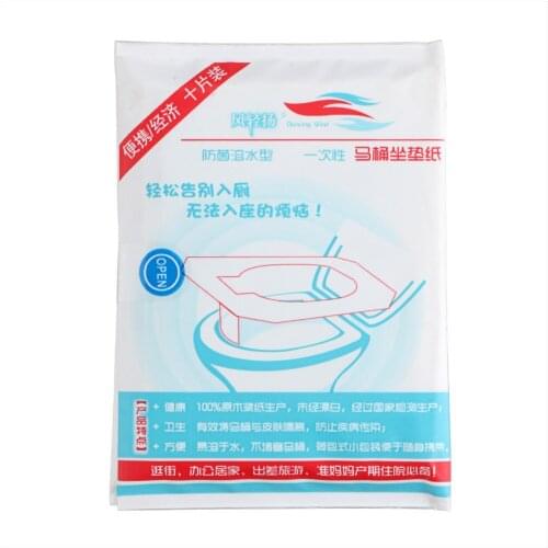 10/50/100 pcs 100% Waterproof Toilet Paper Pad For Travel/Camping Bathroom Accessiories Disposable Toilet Seat Cover Mat Choose