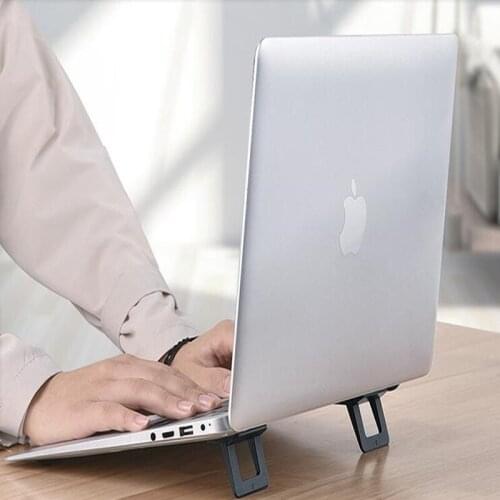 Hot Selling 2pcs Notebook Accessory Laptop Heat Reduction Pad Cooling Feet Stand Holder