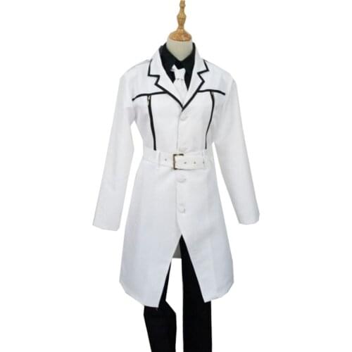 2018 Japanese Anime Tokyo Ghoul:re Cosplay Costumes Sasaki Haise Kaneki Ken Cosplay Costumes White Trench Full Set
