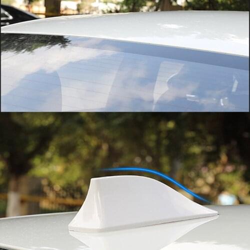 For Volkswagen Nissan Honda Bmw Toyota Camry Shark Fin Decoration Antenna Universal Fm Car Aerial Roof Accessories 8 Colors New
