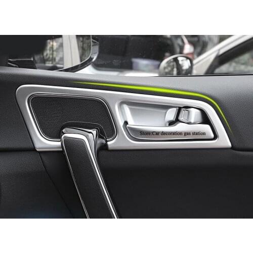 Car accessories styling for kia sportage kx5 16-17 abs chrome handle bowl panel trim frame Interior Door Handles car sticker