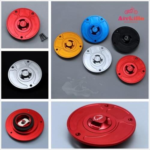 CNC Keyless Fuel Gas Tank Cap fit for Ducati 748 916 996 998 848 1098 Monster SuperSports All years