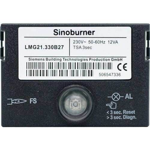LMG21.330B27 control box burner sequencer PLC control box for gas burner replace SIEMENS LMG21.330B27