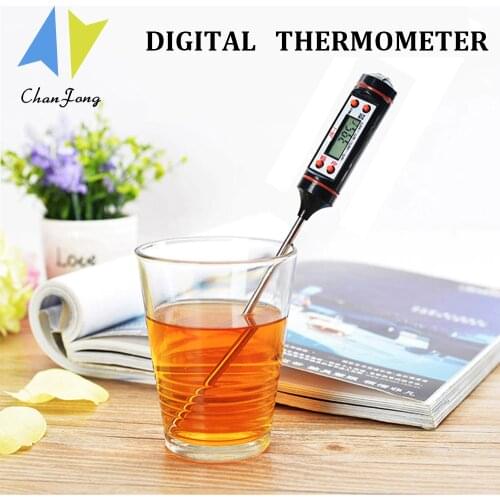 ChanFong Digital Kitchen Thermometer For Meat Water Milk Cooking Food Probe BBQ Electronic Oven Thermometer Kitchen Tools