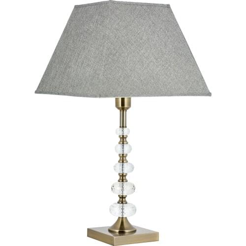 Coka crystal table lamps table lamps luxury Modern contemporary fabric foyer living room office creative bedroom hotel
