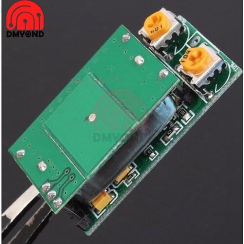 DC 5V HFS-DC06 Microwave Radar Switch Sensor Module ISM Waveband Sensing 12m HFS-DC06 No Interference Board 30mA 5.8G VCC GND