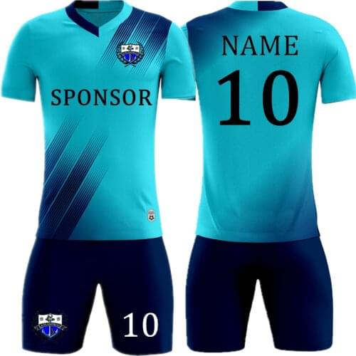 Kids Adult Soccer Jersey Set Training Suit Men Women Uniforms Survêtement Football Color Matching Sports Shirt Shorts Child Kit