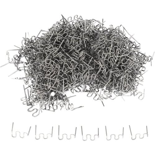 Hot YO-1000Pcs Staples for Hot Stapler Plastic Repair Wave Staples Bumper Bodywork Repairs 0.8mm S Wave Staples