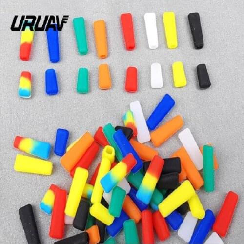 10 PCS Multi-color Rubber Silicone Anti-slipping Stick Switch Cap for FrSky FUTABAS Radiolink WFLY Radio Transmitter Accessories