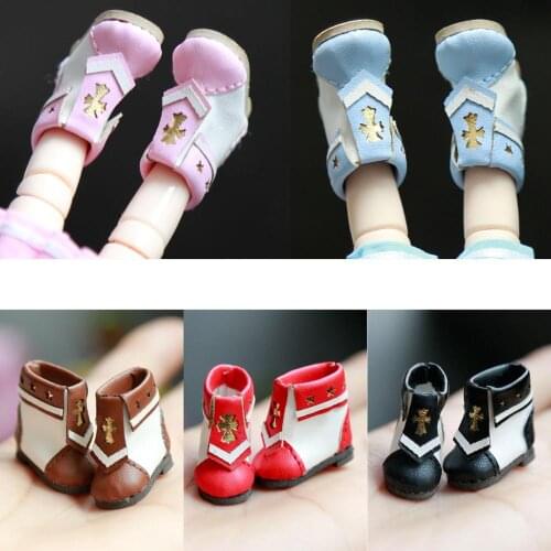 Ob11 doll shoes bjd baby clothes 1 / 12bjd boots for GSC clay head, YMY, DDF, body9 body, sailor short boots doll accessories
