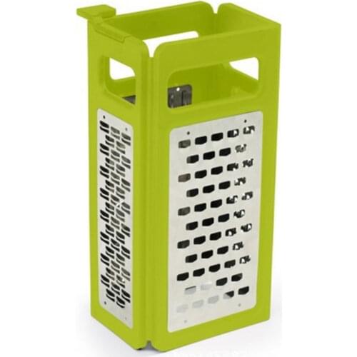Multi-Function Stainless Seel Grater Foldable Four-Sided Three-Dimensional Planer Kitchen Tools