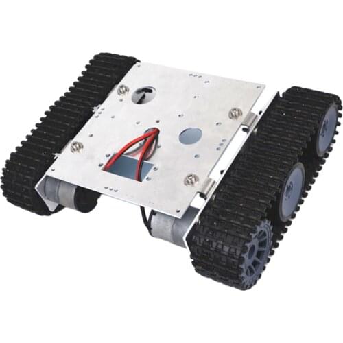 Aluminum Alloy Robot Tank Car Metal Frame Kit DIY Assembled Accessory